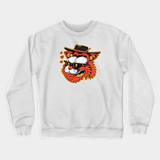 Cat in Love! Crewneck Sweatshirt